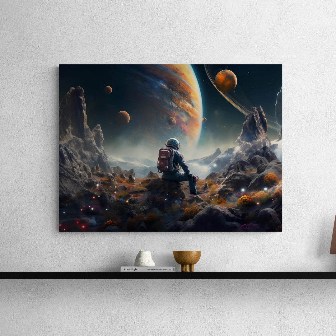 Greattness Large Canvas Wall Art