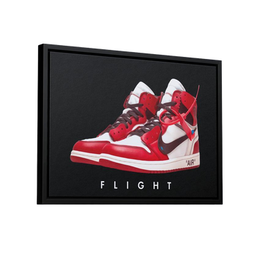 Discover Nike Air Canvas Wall Art, Nike Air Canvas Art - Sneaker Fashion Wall Art , FLIGHT by Original Greattness™ Canvas Wall Art Print