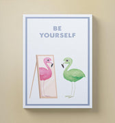 Discover Shop Kids Canvas Art, Be Yourself Canvas Art | Modern Motivational Canvas Wall Art, BE YOURSELF by Original Greattness™ Canvas Wall Art Print