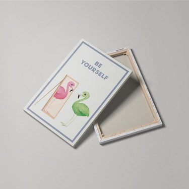 Discover Shop Kids Canvas Art, Be Yourself Canvas Art | Modern Motivational Canvas Wall Art, BE YOURSELF by Original Greattness™ Canvas Wall Art Print