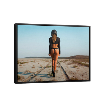 Discover Inspirational Landscape Wall Art, Desert Dreams - Nude Female Form Wall Art, Desert Dreams by Original Greattness™ Canvas Wall Art Print