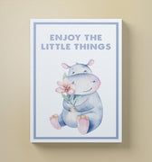 Discover Shop Kids Canvas Art, Enjoy the little things Kids Canvas Art | Kid Room Decor Prints, ENJOY THE LITTLE THINGS by Original Greattness™ Canvas Wall Art Print