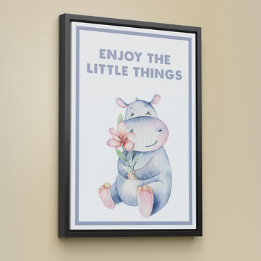 Discover Shop Kids Canvas Art, Enjoy the little things Kids Canvas Art | Kid Room Decor Prints, ENJOY THE LITTLE THINGS by Original Greattness™ Canvas Wall Art Print