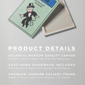 Discover Shop Monopoly Card Wall Art, Motivational Monopoly Properties Card, Failure Canvas Art, MONOPOLY PROPERTY - FAILURE by Original Greattness™ Canvas Wall Art Print