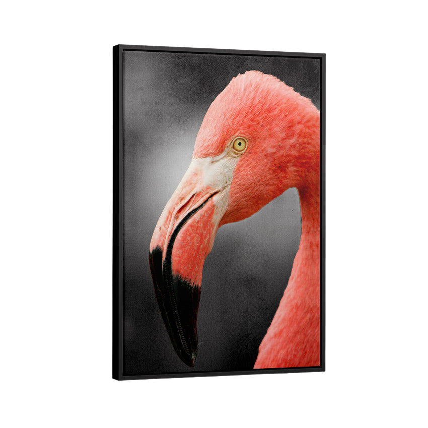 Discover Shop Flamingo Canvas Art, Pink Fabulous Flamingo Canvas Wall Art, Flamingo by Original Greattness™ Canvas Wall Art Print