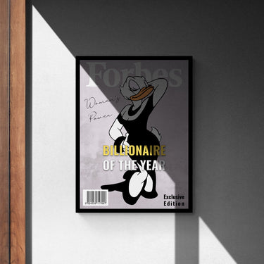 Discover Forbes Money Canvas Art, Forbes Daisy Duck Canvas Wall Art , FORBES OF THE YEAR by Original Greattness™ Canvas Wall Art Print