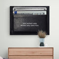 Discover Motivational Canvas Art, Money Save You | Money Wall Art & Canvas Prints, Success Artwork, MONEY SAVE YOU by Original Greattness™ Canvas Wall Art Print