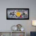 Discover Shop Money Dollar Canvas Art, Money Doesn't Buy Happiness Canvas Art, MONEY DOESN'T BUY HAPPINESS by Original Greattness™ Canvas Wall Art Print