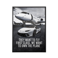 Discover Motivational Private Plane Wall Art, Motivational Wall Art for Office Canvas Print Quote Private Jet Plane Lamborghini, OWN THE PRIVATE PLANE by Original Greattness™ Canvas Wall Art Print