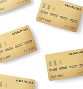 Discover Greattness Gift Card, Greattness.com Gift Cards | Gifts for Motivation, DIGITAL GIFT CARDS by Original Greattness™ Canvas Wall Art Print