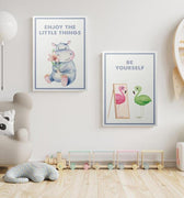 Discover Shop Kids Canvas Art, Kids Statement Bundle of 2 Canvas Art Pieces, STATEMENT BUNDLE FOR KIDS by Original Greattness™ Canvas Wall Art Print