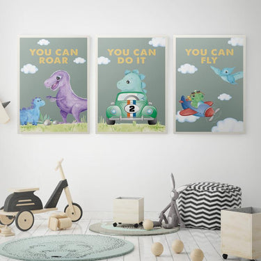 Discover Shop Kids Canvas Art, You Can Bundle Kids Bedroom Canvas Wall Art, YOU CAN BUNDLE FOR KIDS by Original Greattness™ Canvas Wall Art Print