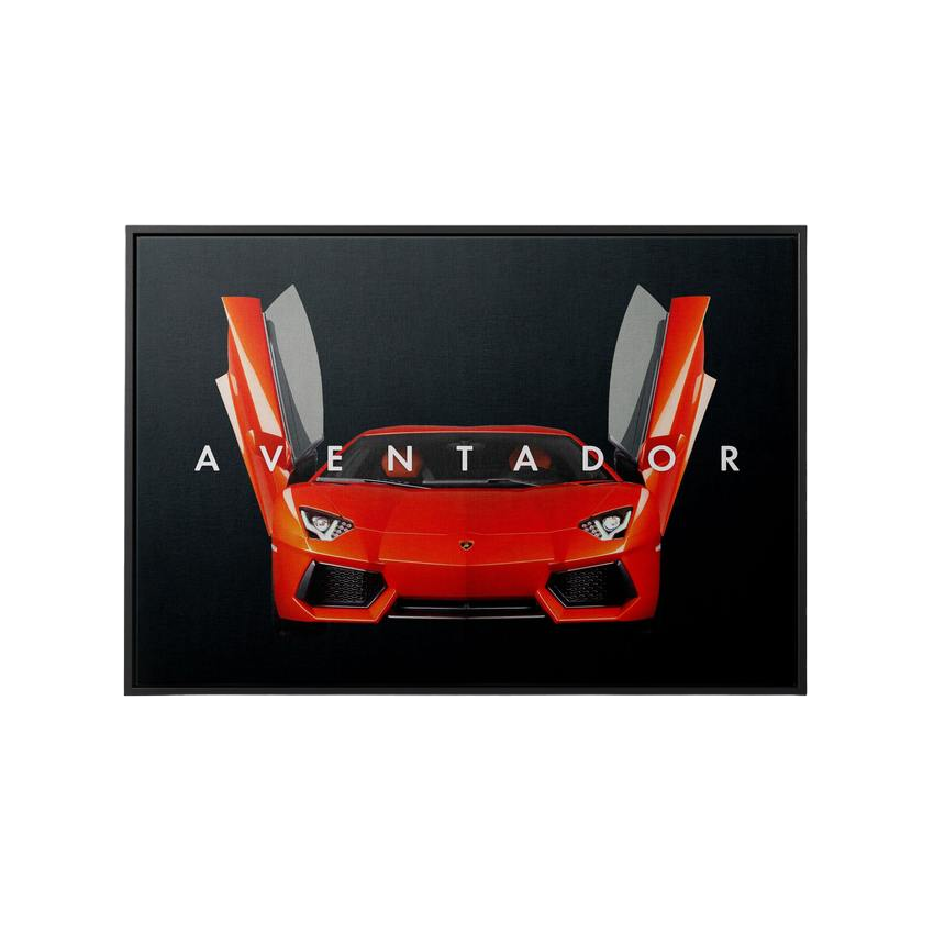 Discover Sport Cars Canvas Art, Lamborghini Aventador Sport Car Wall Art, AVENTADOR by Original Greattness™ Canvas Wall Art Print