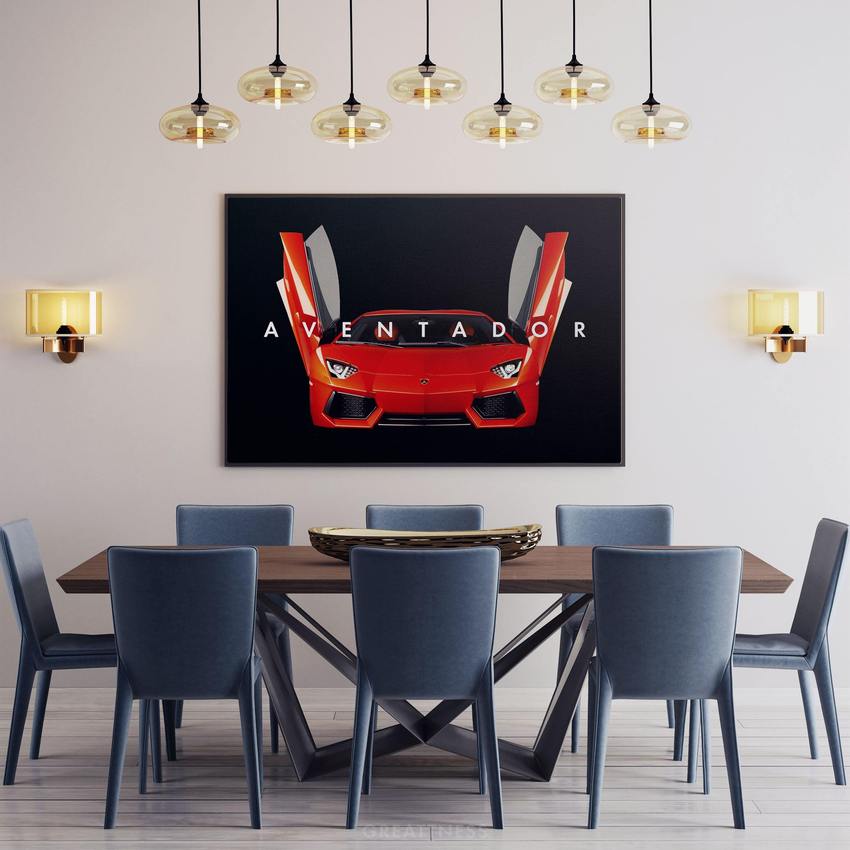 Lambo Sport Car Wall Art – Greattness™