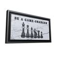 Discover Game Room Canvas Art, Be a Game Changer Canvas Art | Modern Motivational Canvas Wall Art, BE A GAME CHANGER by Original Greattness™ Canvas Wall Art Print