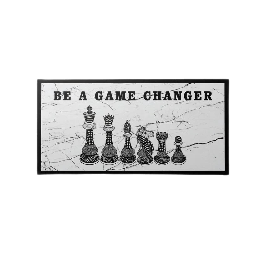 Discover Game Room Canvas Art, Be a Game Changer Canvas Art | Modern Motivational Canvas Wall Art, BE A GAME CHANGER by Original Greattness™ Canvas Wall Art Print