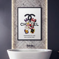 Discover Shop Minnie Chanel Canvas Art, Luxury Chic Minnie Mouse Inspired by Chanel, CHIC MINNIE by Original Greattness™ Canvas Wall Art Print