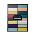 Discover Shop Workspace Wall Art, Break the Pattern I Artwork for Home, BREAK THE PATTERN II by Original Greattness™ Canvas Wall Art Print