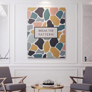 Discover Women Canvas Wall Art, Break the Pattern (Women) Canvas Art, BREAK THE PATTERN (WOMEN) by Original Greattness™ Canvas Wall Art Print