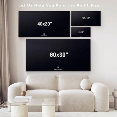 Discover Motivational Canvas Art, Hustle Motivational Canvas Wall Art, LEO HUSTLE by Original Greattness™ Canvas Wall Art Print