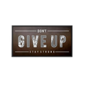 Discover Motivational Office Wall Art, Don´t Give Up - Motivational Artwork for Home & Gym, DONT GIVE UP by Original Greattness™ Canvas Wall Art Print