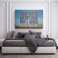 Discover Motivational Canvas Art, Dreams Don't Work Unless You Do Wall Art , DREAMS DON'T WORK CANVAS by Original Greattness™ Canvas Wall Art Print