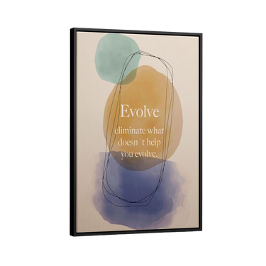 Discover Motivational Canvas Art, Evolve (Women Edition) - Inspirational Artwork for Home, EVOLVE (WOMEN EDITION) by Original Greattness™ Canvas Wall Art Print