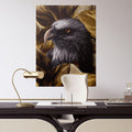 Discover Falcon Canvas Wall Art, Falcon Canvas Art - Motivational Animal Art, FALCON by Original Greattness™ Canvas Wall Art Print