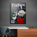 Discover Forbes Duck Canvas Art, Forbes Scrooge - Canvas Art, Donald Duck Money Wall Art, FORBES SCROOGE CANVAS by Original Greattness™ Canvas Wall Art Print