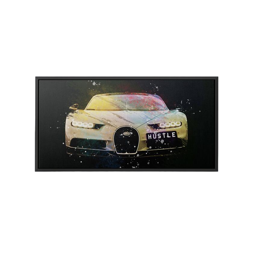 Discover Bugatti Motivational Canvas Art, Gold Bugatti - Sport Car Vehicle Wall Art Paint, GOLD Bugatti by Original Greattness™ Canvas Wall Art Print