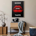 Discover Shop Red Lips Canvas Art, Red Lips Canvas Wall Art, Modern Pop Art Lips, Red Lips Wall Art by Original Greattness™ Canvas Wall Art Print