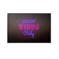 Discover Motivational Canvas Art, Neon Night Light Canvas Wall Art, Good Vibes Only , GOOD VIBES ONLY CANVAS by Original Greattness™ Canvas Wall Art Print
