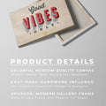 Discover Motivational Canvas Art, Good Vibes Only Quote Sign Art, Motivational Wall Art, GOOD VIBES ONLY by Original Greattness™ Canvas Wall Art Print