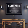 Discover Motivational Canvas Art, Grind Canvas Art | Motivational Success Entrepreneur Artwork, GRIND by Original Greattness™ Canvas Wall Art Print