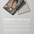 Discover Tony Montana Canvas Art, Al Pacino Scarface Movie Poster Oil Canvas Wall Art, INVINCIBLE Al Pacino by Original Greattness™ Canvas Wall Art Print