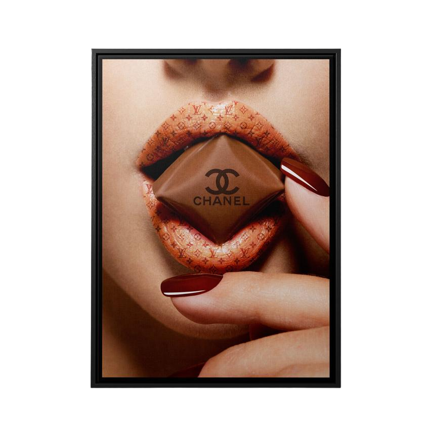 La Chocolat, Luxury Fashion Canvas Wall Art – Greattness™ La Chocolat, Luxury Fashion Canvas Wall Art – Greattness™