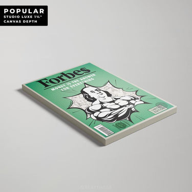 Discover Forbes Money Canvas Art, Limited Edition Money Forbes Canvas Wall Art, LIMITED FORBES CANVAS by Original Greattness™ Canvas Wall Art Print