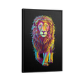 Discover Motivational Lion Canvas Art, Lion Aura, Inspirational Abstract Colorful Canvas Art, LION AURA by Original Greattness™ Canvas Wall Art Print
