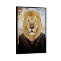 Discover Lion Suit Canvas Art, Louis Vuitton LV Lion Suit Canvas Wall Art, Louis Vuitton LION by Original Greattness™ Canvas Wall Art Print