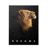 Discover Greattness Original, Money Dreams, Money Wall Art Success Artwork, MONEY DREAMS by Original Greattness™ Canvas Wall Art Print