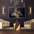 Discover Tony Montana Canvas Wall Art, Montagun Scarface Iconic Canvas Wall Art, MONTAGUN by Original Greattness™ Canvas Wall Art Print