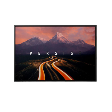 Discover Shop Workspace Wall Art, Asphalt Road Wall Art, Open Road Wall Persist Canvas Prints, PERSIST ROAD by Original Greattness™ Canvas Wall Art Print