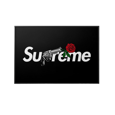Discover Shop Supreme Canvas Wall Art, Supreme x Rose - Canvas Print Wall Art by Greattness, SUPREME X ROSE by Original Greattness™ Canvas Wall Art Print