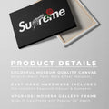 Discover Shop Supreme Canvas Wall Art, Supreme x Rose - Canvas Print Wall Art by Greattness, SUPREME X ROSE by Original Greattness™ Canvas Wall Art Print