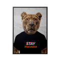 Discover Motivational Canvas Art, Stay Focused Lion Tiger Motivational Canvas Art, STAY FOCUSED CANVAS by Original Greattness™ Canvas Wall Art Print