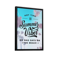 Discover Inspirational Quote Wall Art, Summer Vibes Quote Canvas Wall Art & Prints, SUMMER VIBES by Original Greattness™ Canvas Wall Art Print