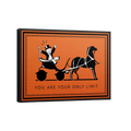 Discover Luxury Success Canvas Art, Luxury Hermes Orange Motivational Canvas Art, YOU ARE YOUR LIMIT by Original Greattness™ Canvas Wall Art Print