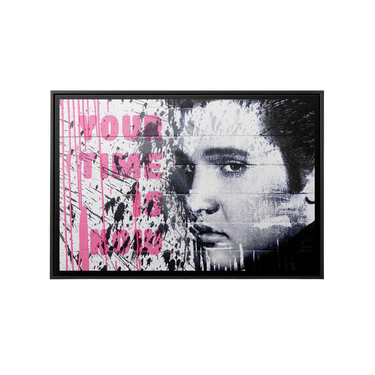 Discover Elvis Presley Canvas Wall Art, Elvis Presley Canvas Wall Art Star Musician Poster, YOUR TIME IS NOW by Original Greattness™ Canvas Wall Art Print
