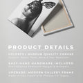 Discover Inspirational Photography Wall Art, Inspirational Female Form Women Photography Canvas Art, Honey Bunny by Original Greattness™ Canvas Wall Art Print