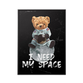 Discover Shop Space Canvas Art, Space Teddy Motivational Canvas Wall Art, SPACE TEDDY CANVAS by Original Greattness™ Canvas Wall Art Print